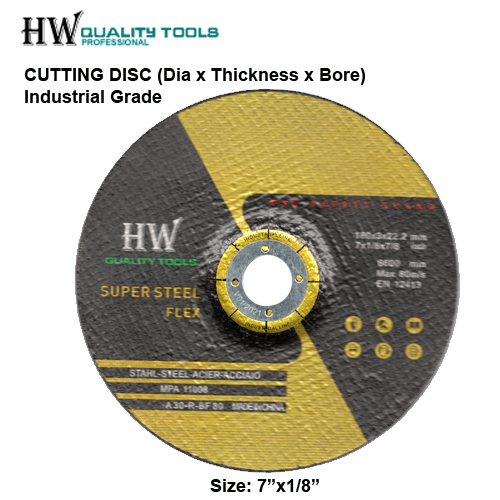 7 Inch Cutting Disc