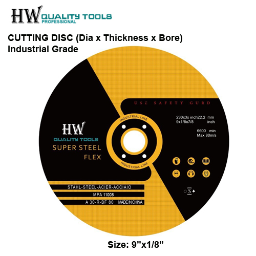 9 Inch Cutting Disc